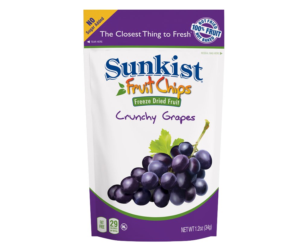 Sunkist Growers Inc. Freeze Dried Grape Slices