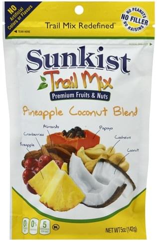 Sunkist Trail Mix, Pineapple Coconut Blend 5 Oz