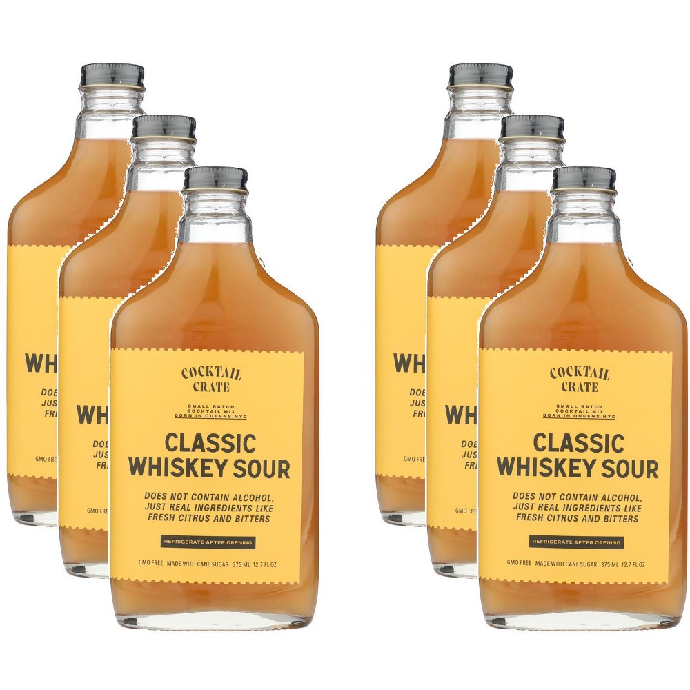 Cocktail Crate Mix, Small Batch, Classic Whiskey Sour 375 Ml