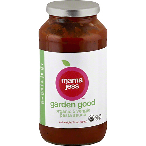 Mama Jess Garden Good Organic 5 Veggie Pasta Sauce 24 Oz