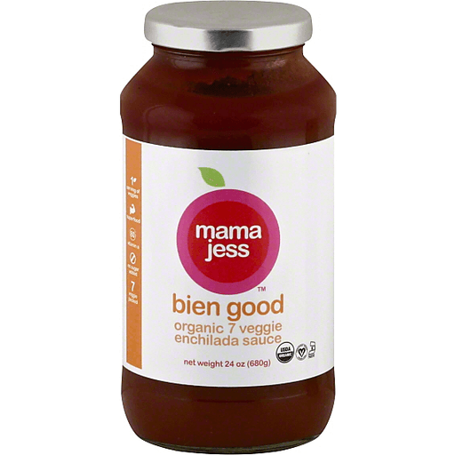 Bien Good Mama Jess Organic 7 Veggie Enchilada Sauce 24 Oz