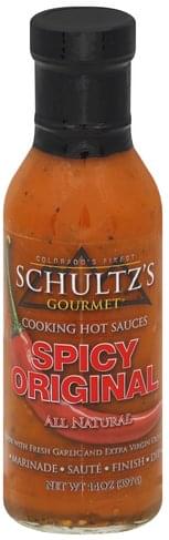 Schultz's Gourmet Cooking Hot Sauces, Spicy