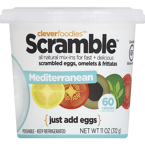 Cleverfoodies Scramble Mediterranean Entree - 11oz
