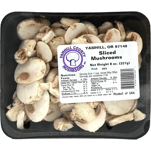 Mushrooms Sliced