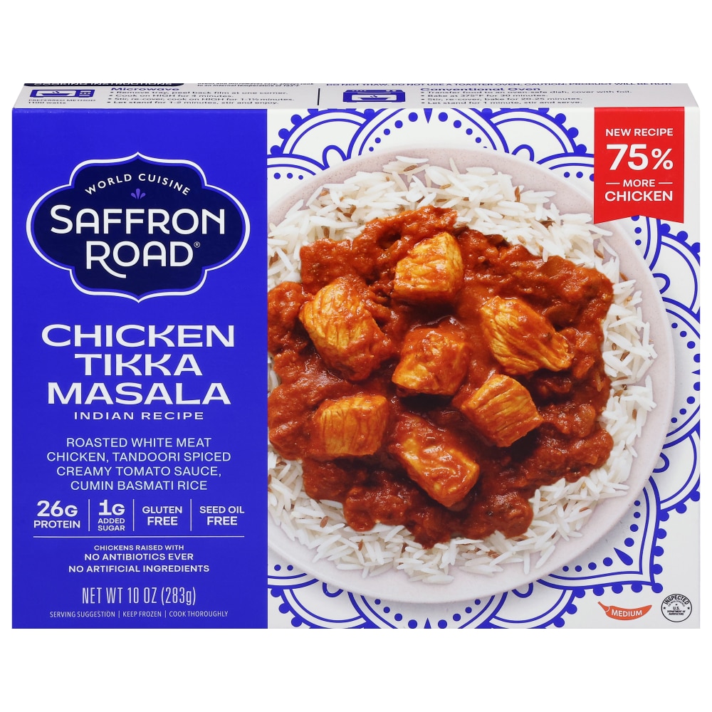 Saffron Road Chicken Tikka Masala, Indian Recipe, Medium Spice