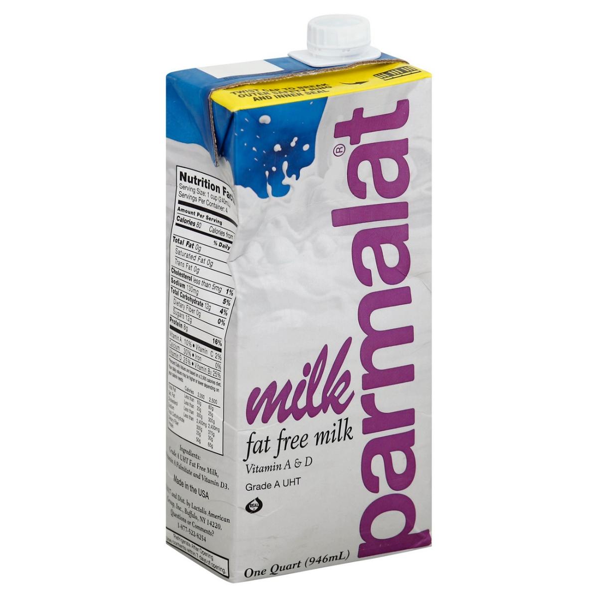 Parmalat Fat Free Milk, 32 Fl Oz
