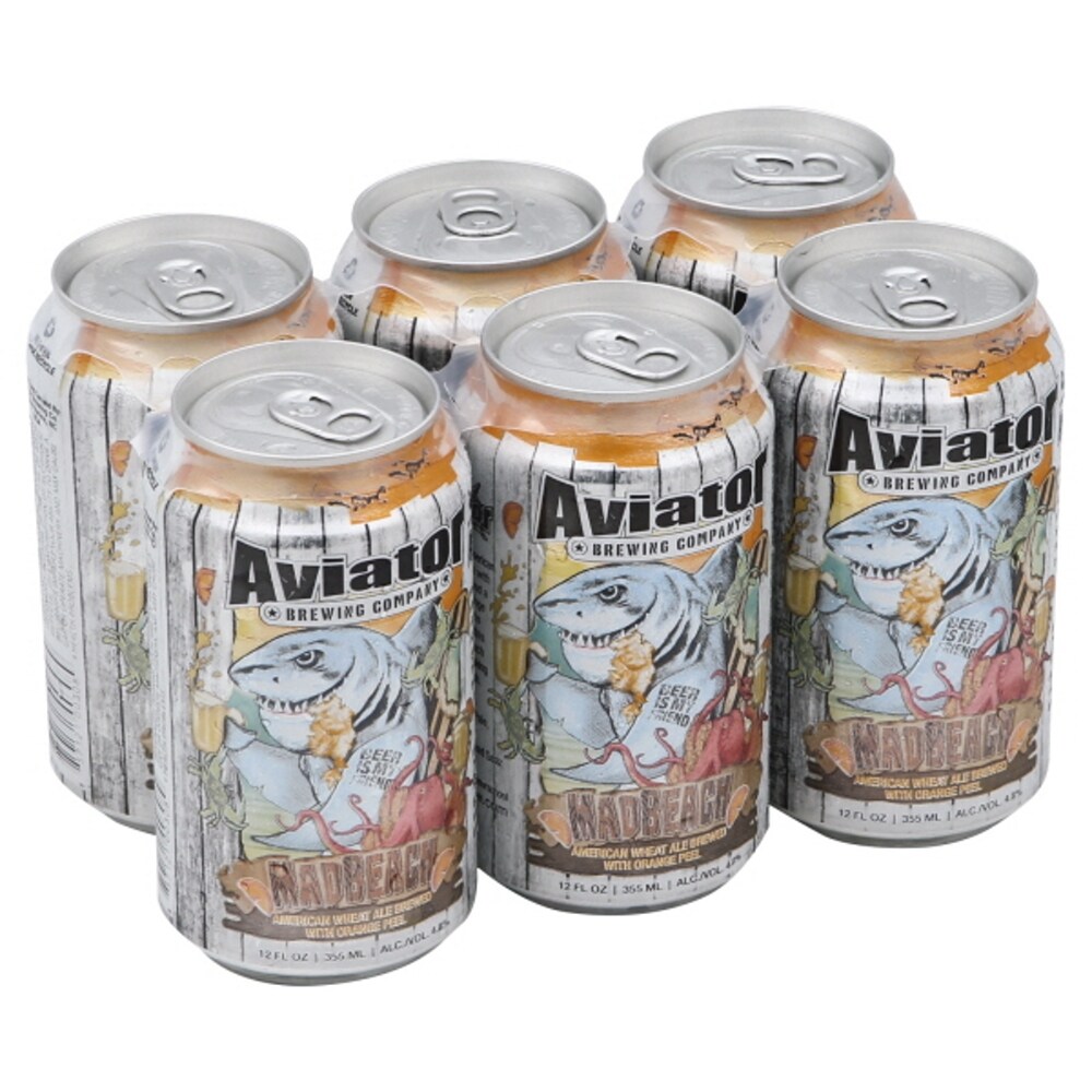 Aviator Beer, Wheat Ale, Mad Beach
