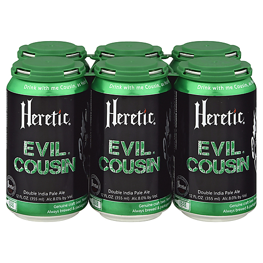 Heretic Evil Cousin Double IPA 355mL