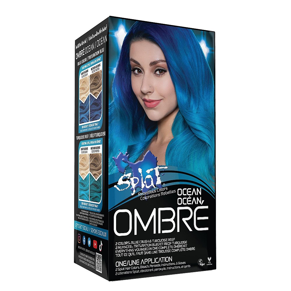 Splat Rebellious Colors Complete Kit Ombre Ocean