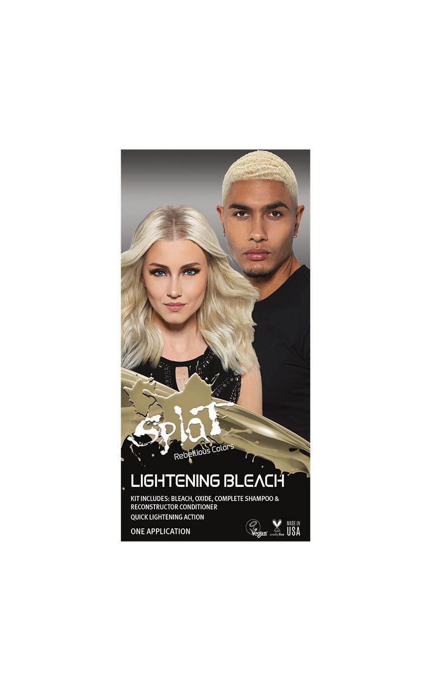 Splat Hair Color, Lightening Bleach, Complete Kit