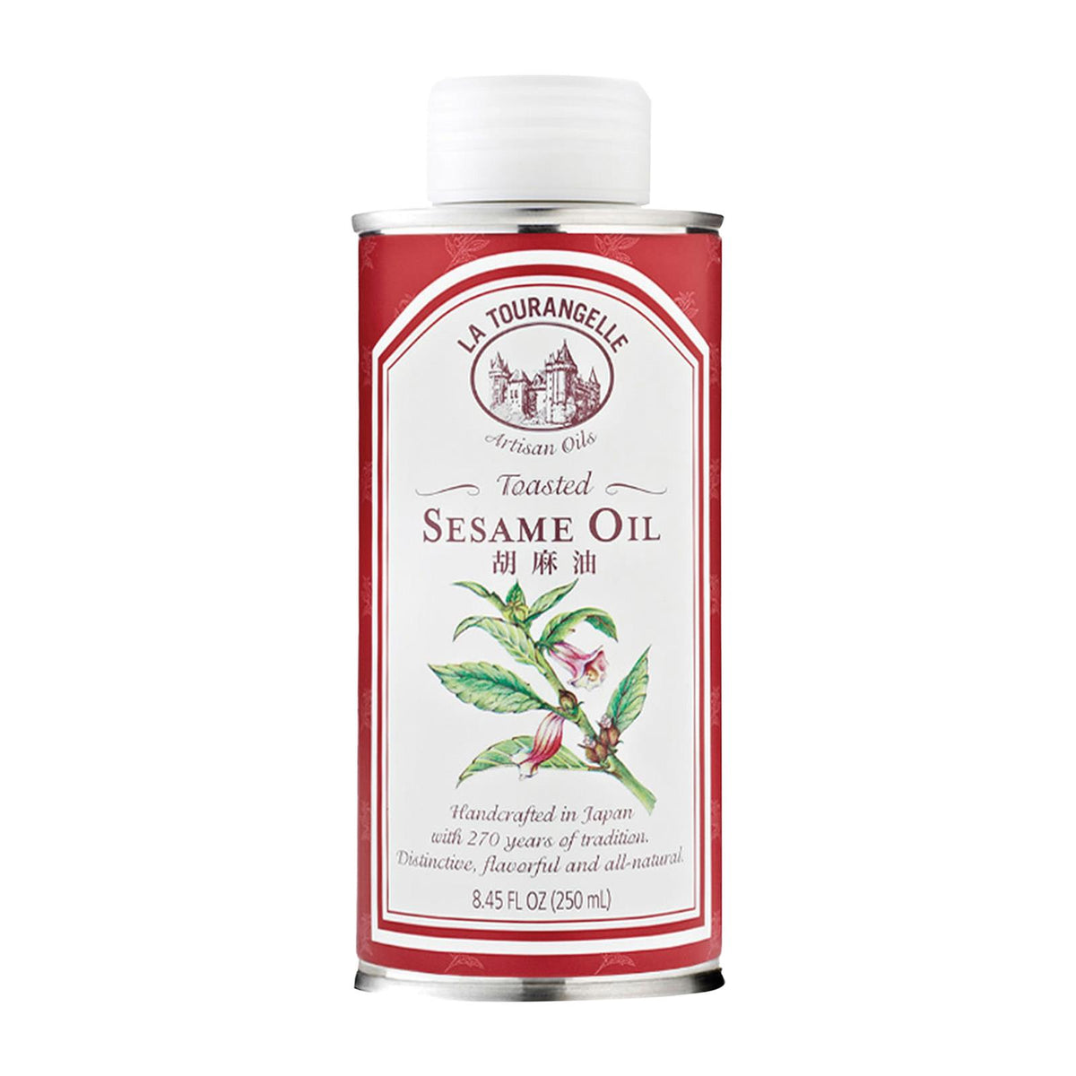 La Tourangelle Toasted Sesame Oil 8.45 Oz - 6ct Case
