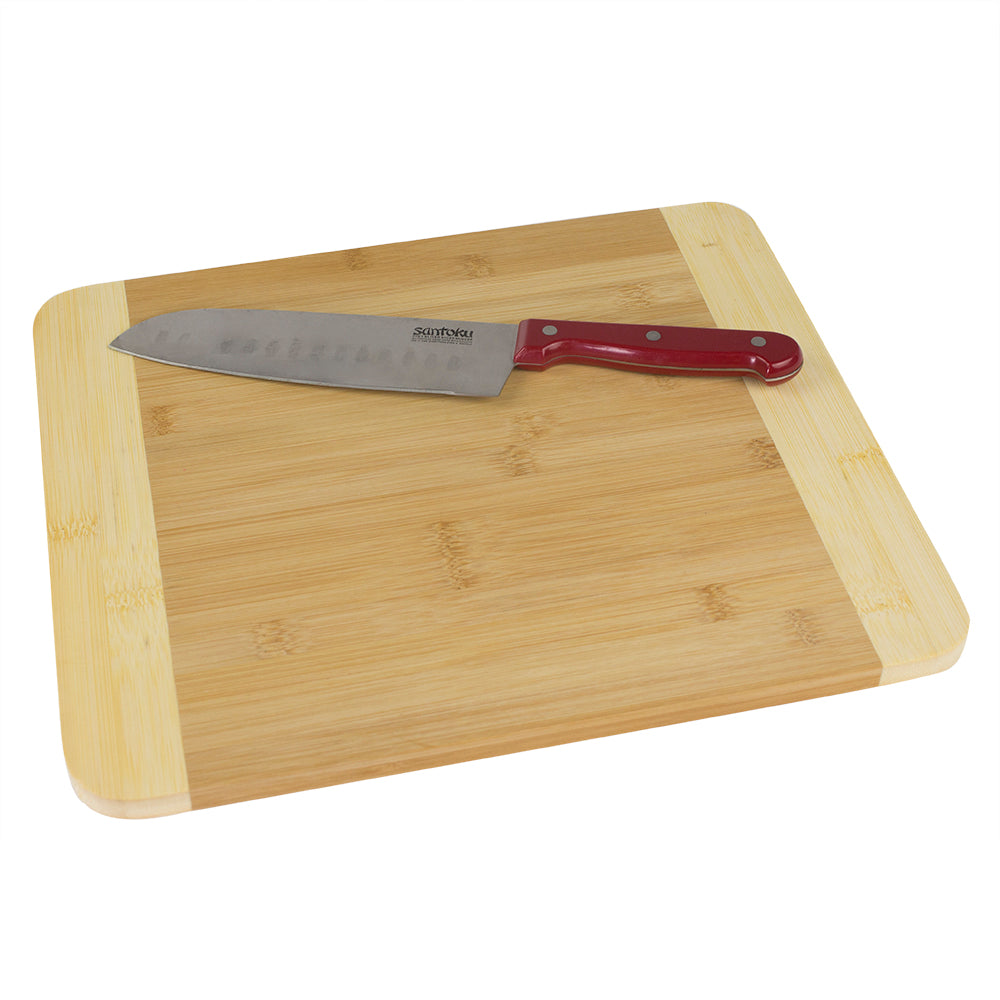 Home Basics Cutting Board Bamboo 13.5 By 11.5-Inch