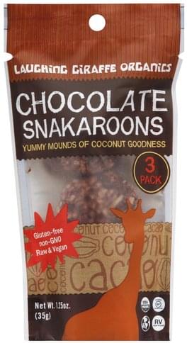 Laughing Giraffe Organics Chocolate Snakaroons