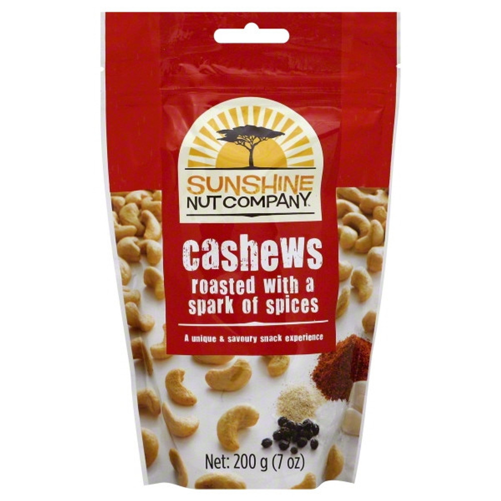 Sunshine Nut Co. Spark Of Spices Whole Roasted Cashews