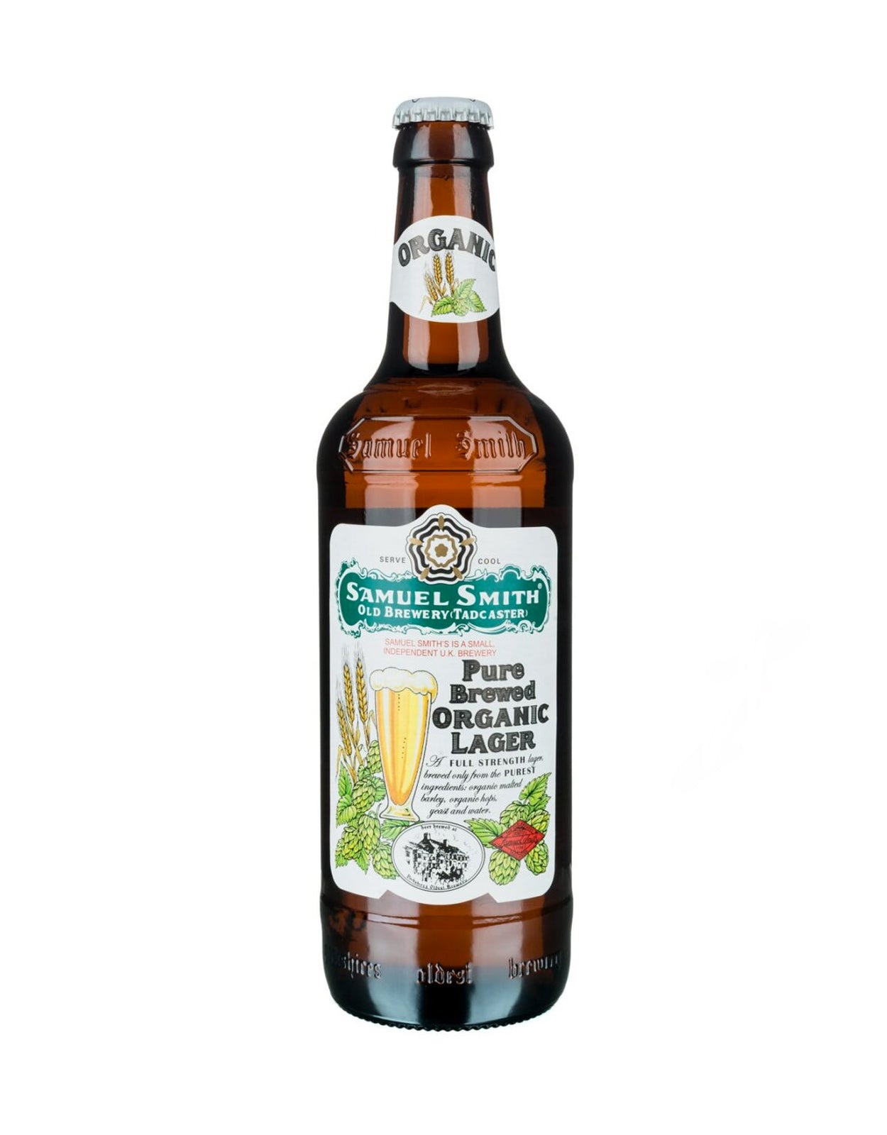 Samuel Smith Lager Beer, Organic, Pure Brewed