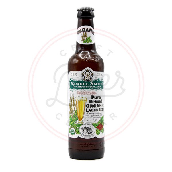 Samuel Smith Pure Organic Lager - 355ml