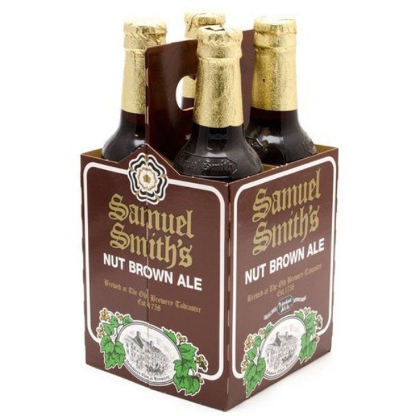 Samuel Smith's Sam Nut Brown Ale 4 Pack/12oz Bottles