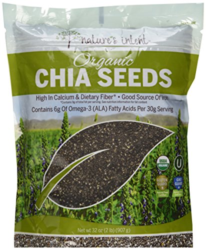 Nature's Intent Organic Chia Seed, 32 Ounce