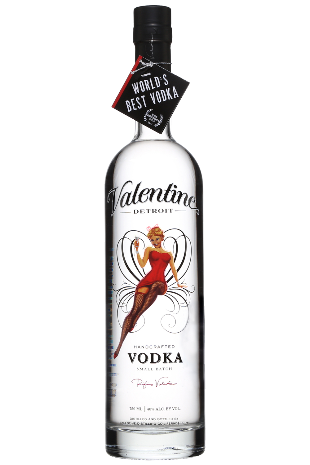 Valentine VODKA 80 Proof 750 Ml