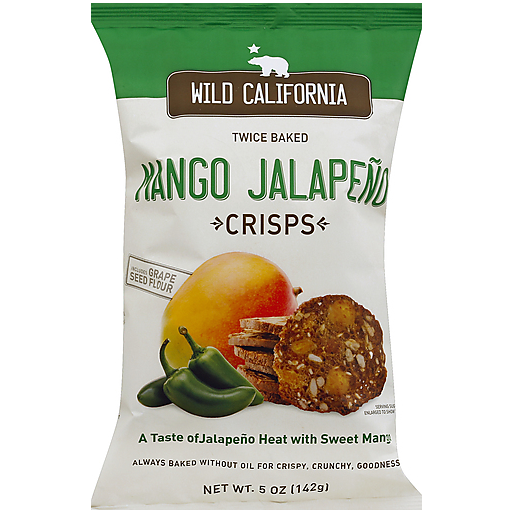 Wild California Crisps, Mango Jalapeno 5 Oz