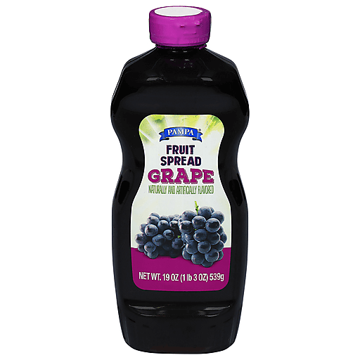 Pampa Fruit Spread, Grape 19 Oz