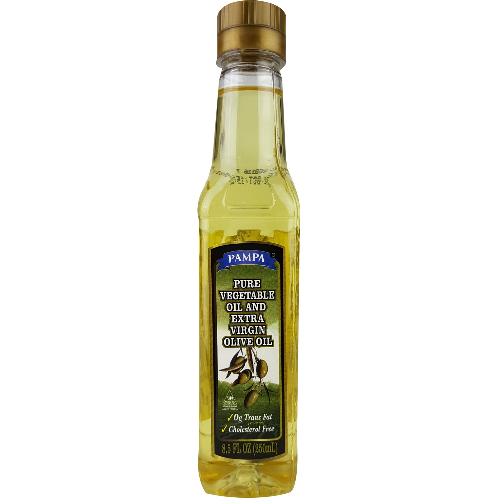 Pampa Oil Blend, Pure Soybean Extra Virgin Olive 8.5 Oz