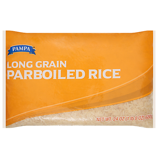 Pampa Parboiled Rice, Long Grain 24 Oz