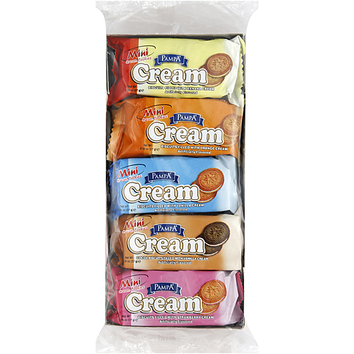 Pampa Cookies, Cream, Mini, Assorted Flavor