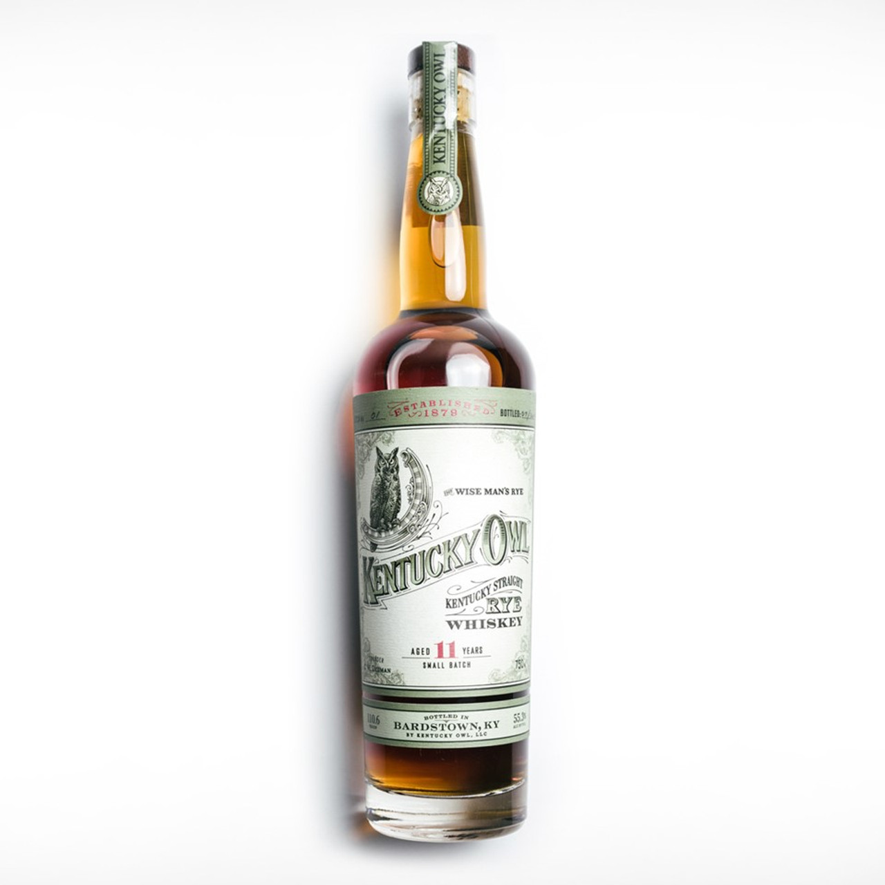 Kentucky Owl 11 Year Old Straight Rye Whiskey 750ml