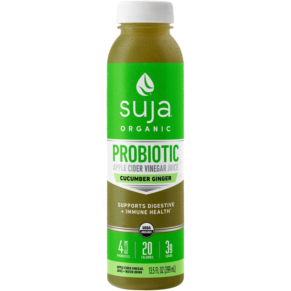 Suja Apple Cider Vinegar Juice, Probiotic, Organic, Cucumber Ginger