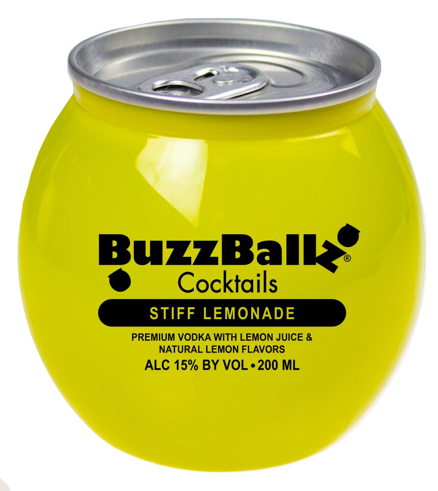 BuzzBallz Stiff Lemonade Cocktails 200m L Bottle