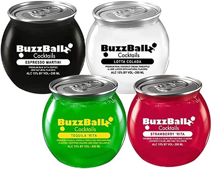 Buzzballz Cocktails Mixed Case