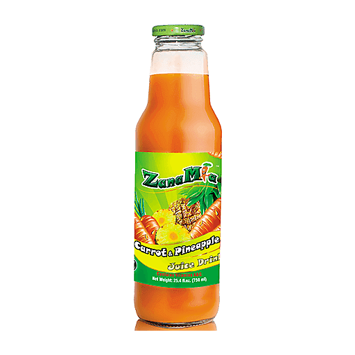 Solecito Foods Llc Zanamia Carrot/Pineapple