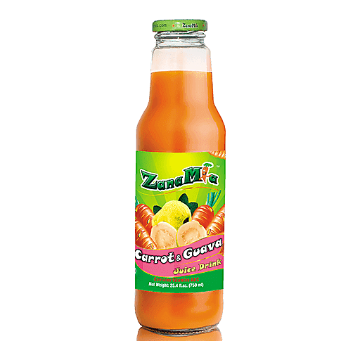 Solecito Foods Llc Zanamia Carrot/Guava Drink