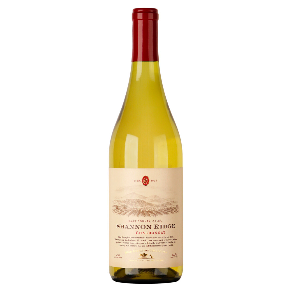 Shannon Ridge Chardonnay, Lake County, Calif, 2017 750 Ml