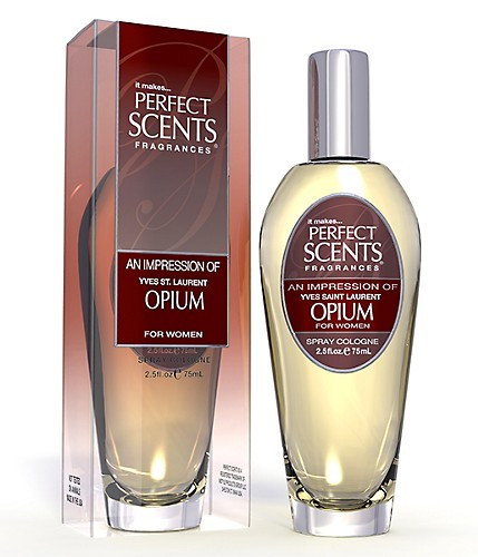 Perfect Scents Impression Of Opium Cologne 2.5 Fluid Ounce Spray
