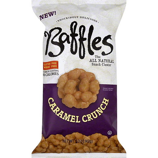 Baffles Snack Cluster, Caramel Crunch