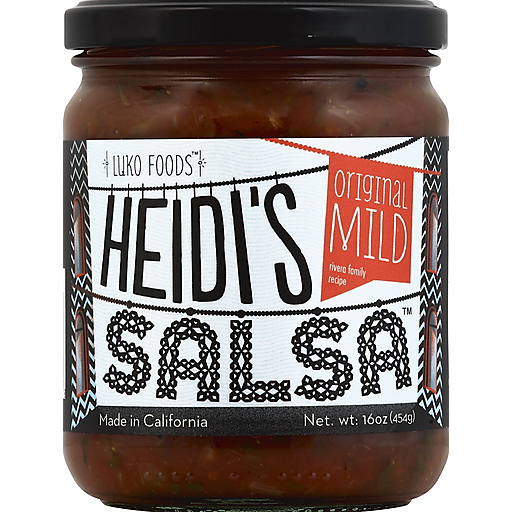 Heidis Original Mild Salsa 16 Oz