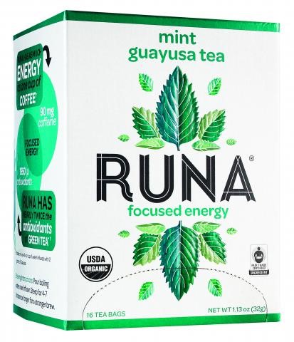 Runa Llc Tea, Guayusa, Clean Energy, Mint, Bags