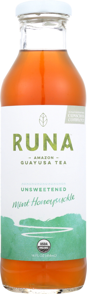 Runa Clean Energy Organic Tea Mint, 14 Oz