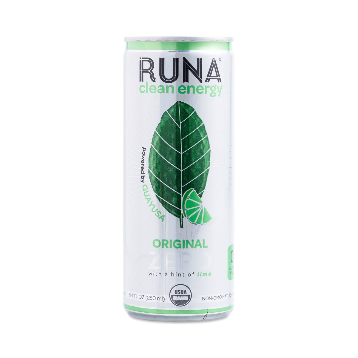 Runa Clean Energy Drink, Sparkling, Original 8.4 Oz