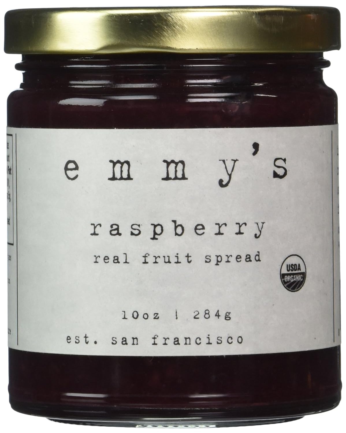 Zoe's Meats Inc Emmy's Organic Pickles And Jams Fruit Spread, Strawberry, 9 Ounce