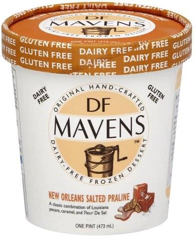 DF Mavens Frozen Dessert, Dairy-Free, New Orleans Salted Praline