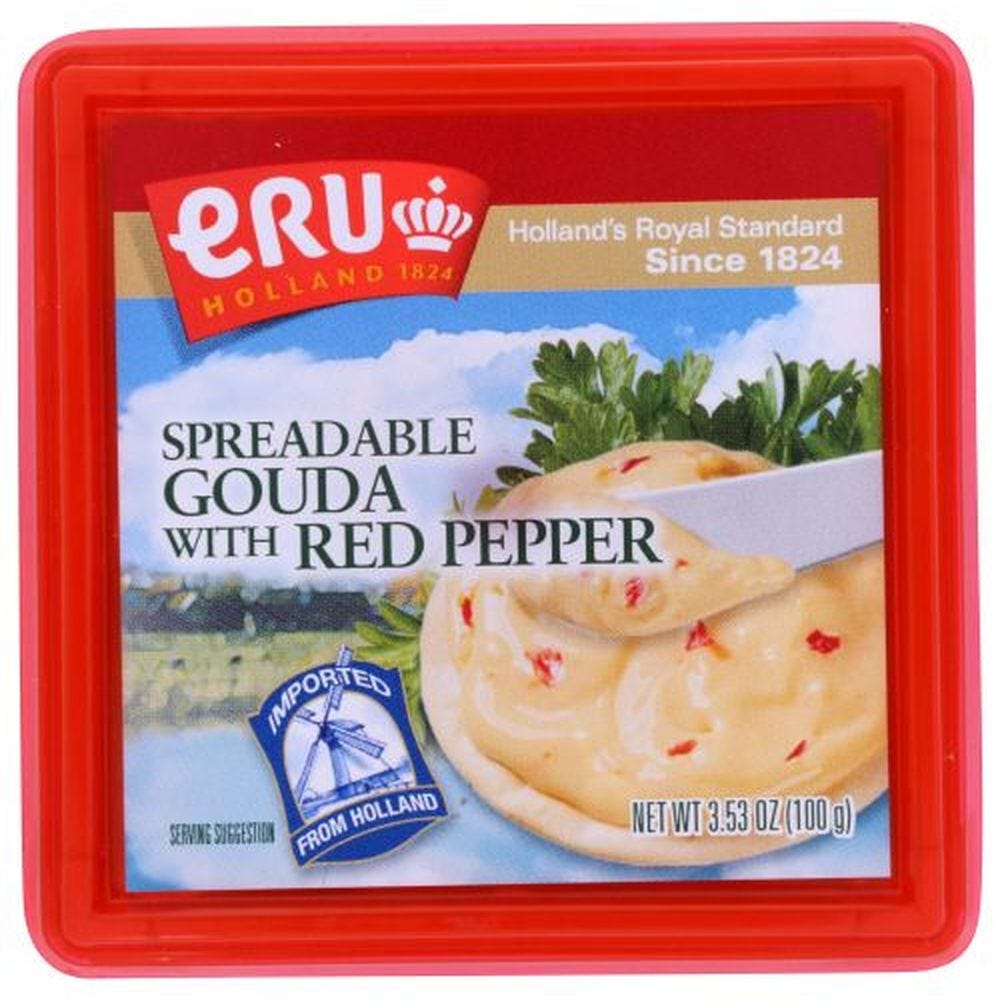 Eru Holland Spreadable Gouda Cheese With Red Pepper