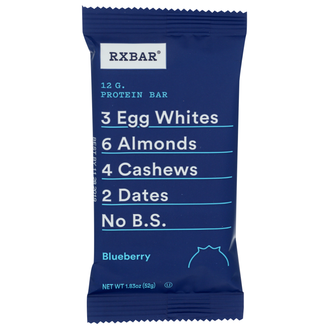Rxbar Protein Bars, Blueberry 1.8 Oz