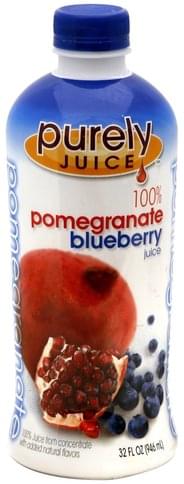Purely Juice 100% - Pomegranate Blueberry 32.00 Fl Oz