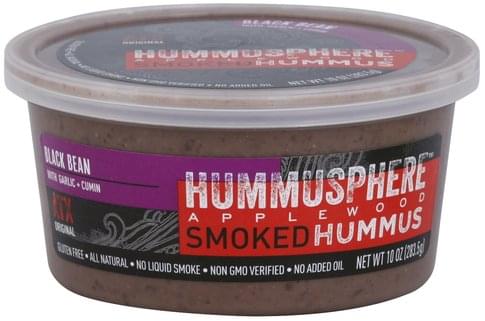 Hummusphere Applewood Smoked, Black Bean Hummus - 10 Oz
