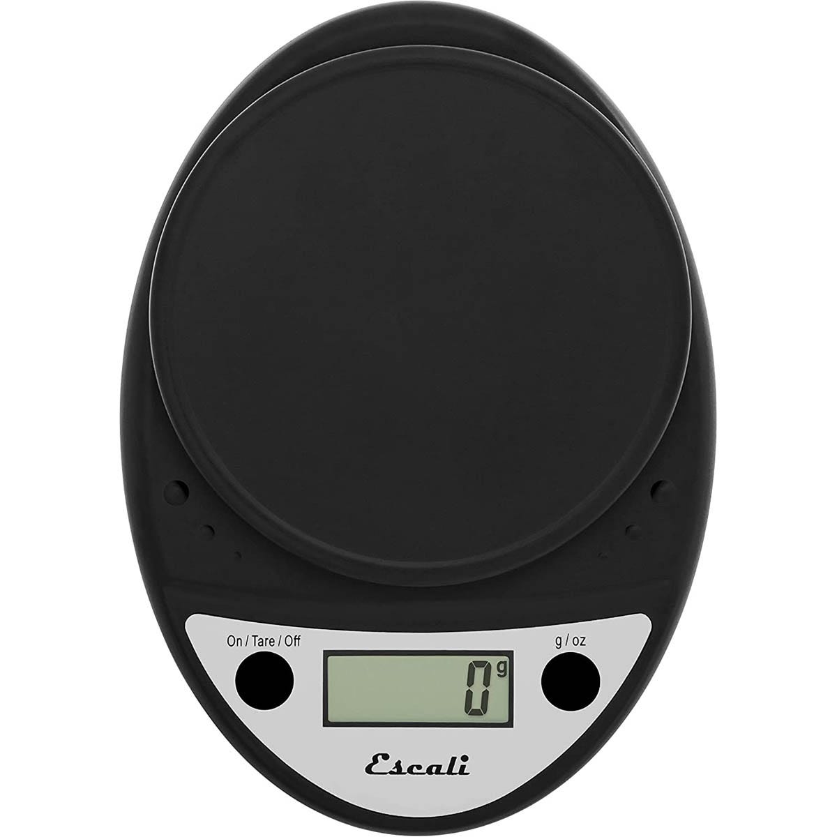 Escali Primo Digital Kitchen Scale 11Lb/5Kg, Black