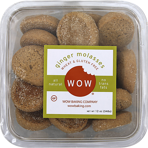 Wow Baking Company Cookies, Ginger Molasses