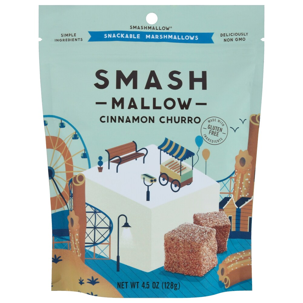 Smashmallow Cinnamon Churro Marshmallows - 4.5oz